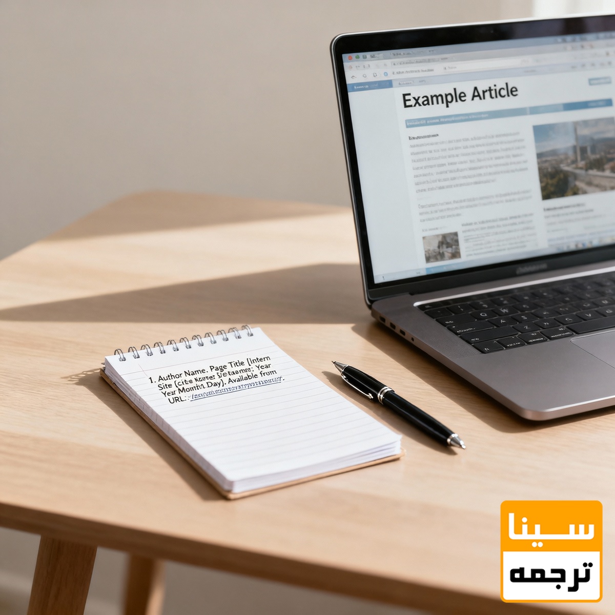 روش رفرنسنویسی