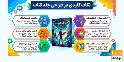 نکاتی که باید در طراحی جلد کتاب رعایت شود