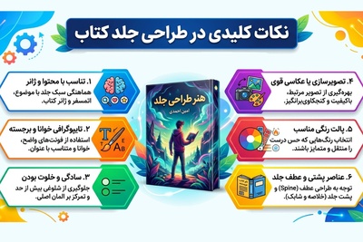 نکاتی که باید در طراحی جلد کتاب رعایت شود