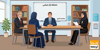 در مصاحبه دکتری دانشگاه آزاد چه سوالاتی پرسیده می‌شود؟