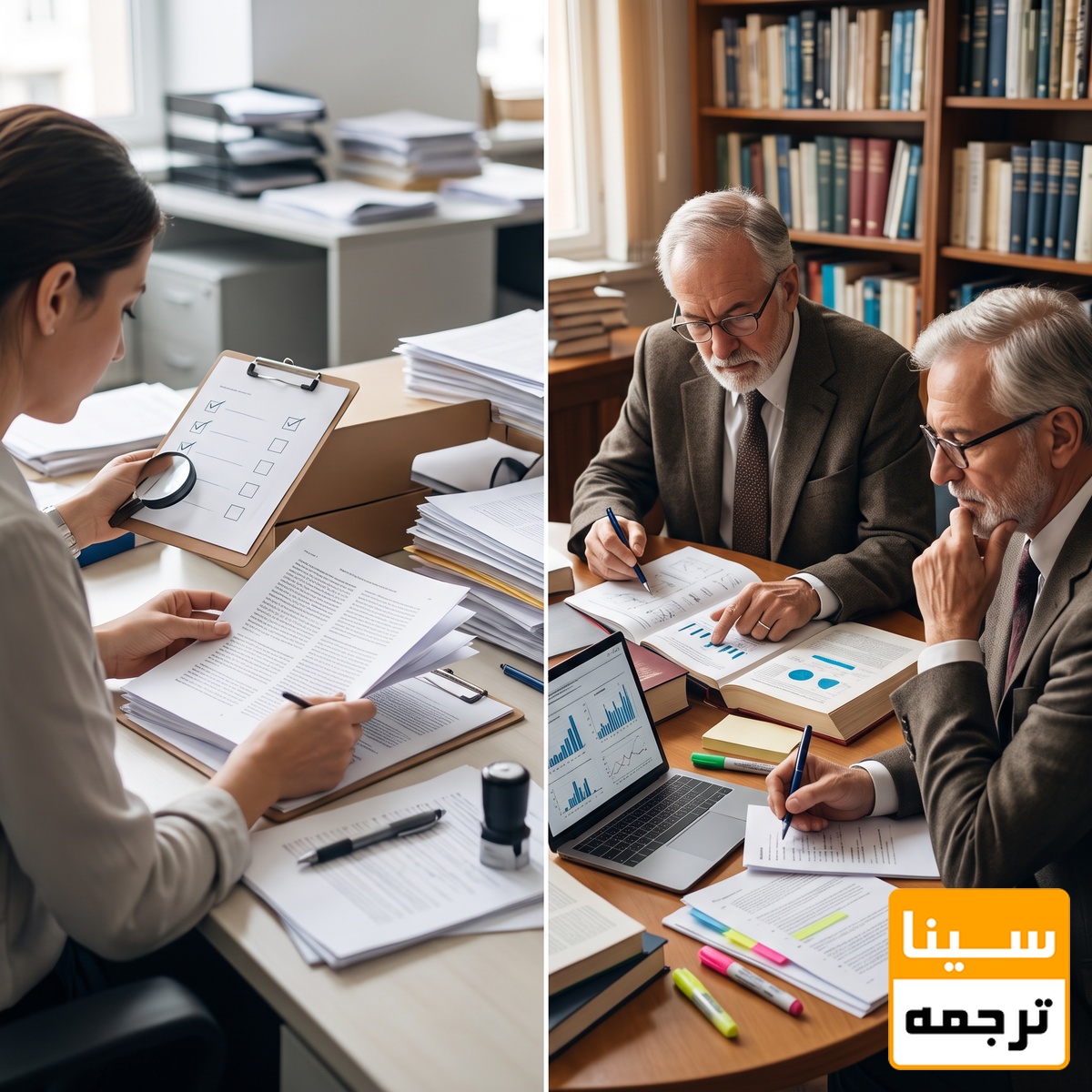  تفاوت ارزیابی اولیه و داوری تخصصی مقاله
