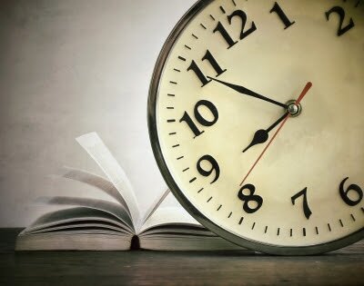 مشخص کردن زمان بندی کتاب