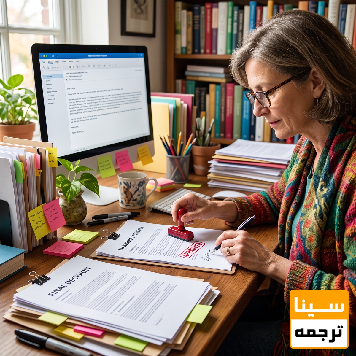  تصمیم نهایی سردبیر درباره مقاله
