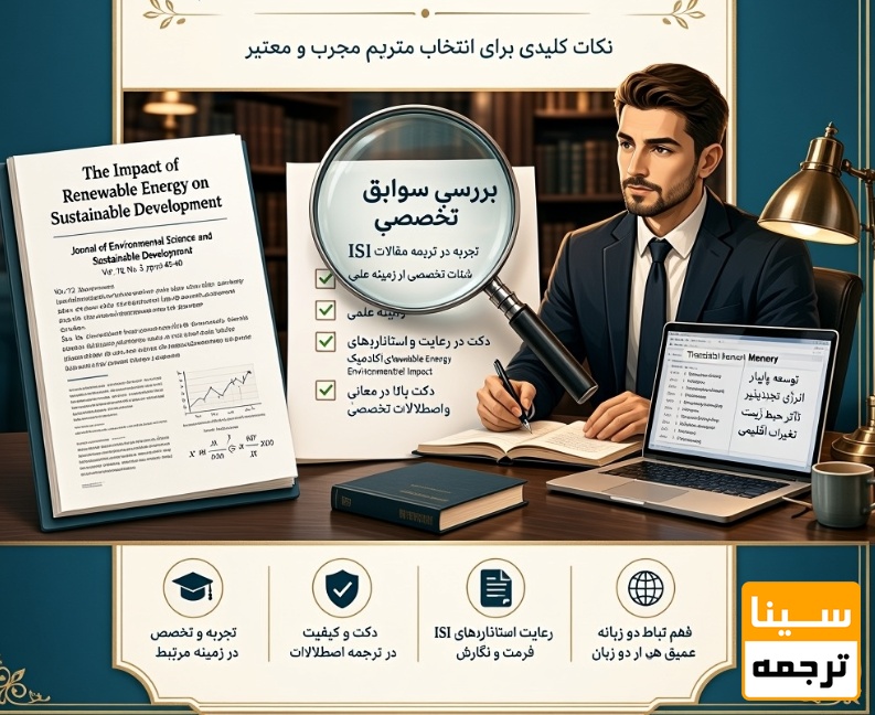 چگونه یک مترجم حرفهای برای ترجمه مقاله ISI انتخاب کنیم؟