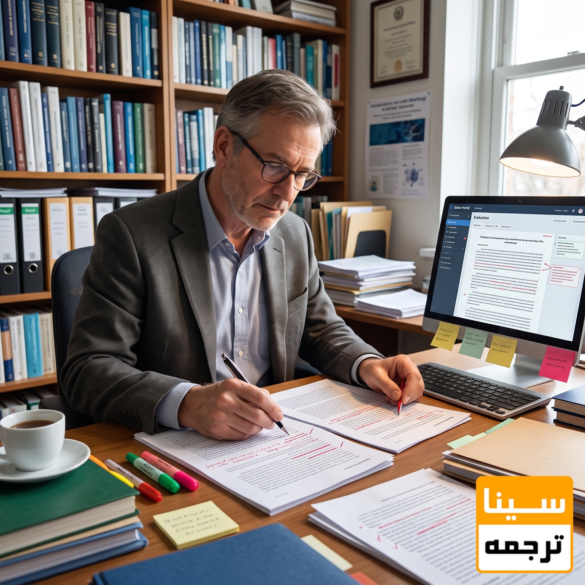  ارزیابی مقاله توسط سردبیر