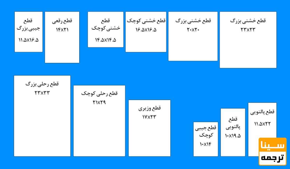 قطع کتاب