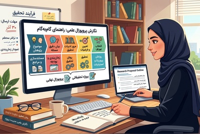 نگارش پروپوزال (Proposal)؛ نقشه راه اجرای پژوهش علمی