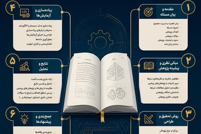 ساختار و فصل بندی پایان نامه در رشته های فنی مهندسی