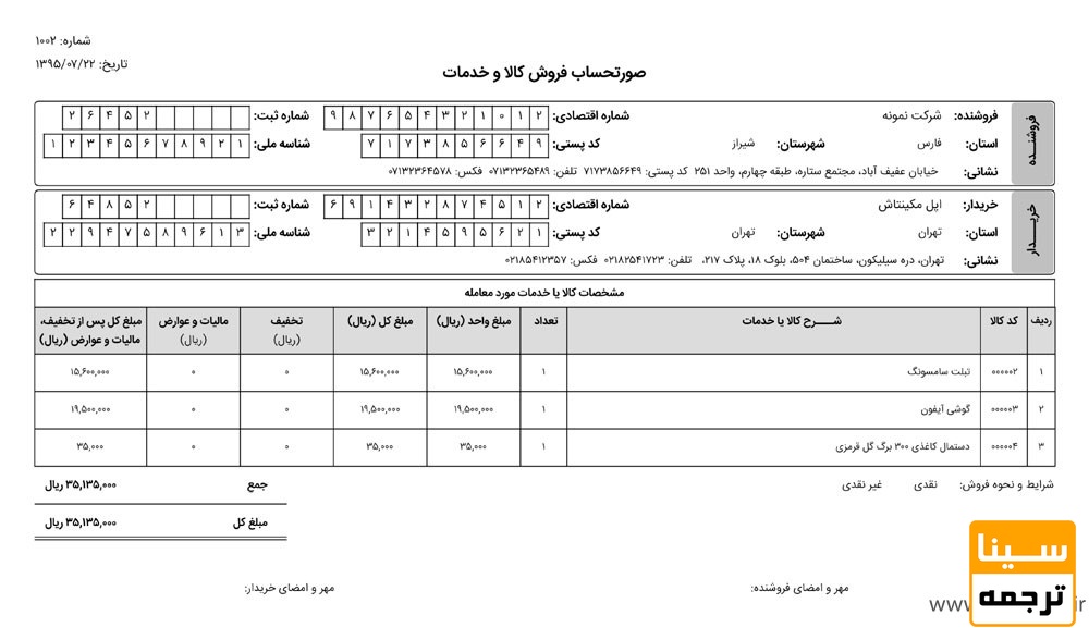 نمونه
