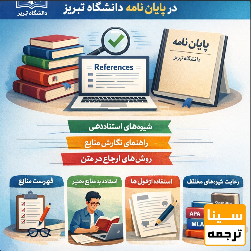 اصول رفرنسنویسی و استناددهی