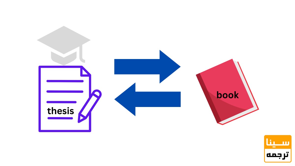 تبدیل پایان نامه به کتاب
