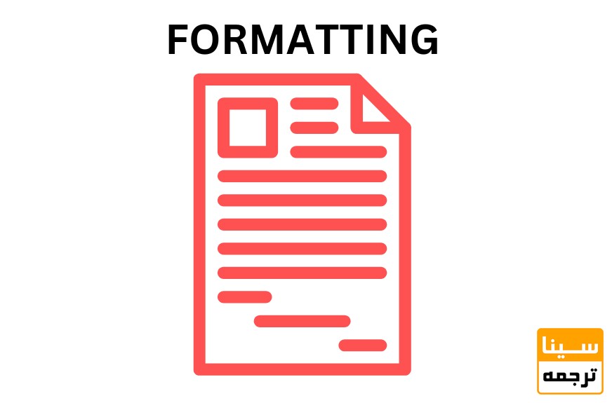 FORMATTING