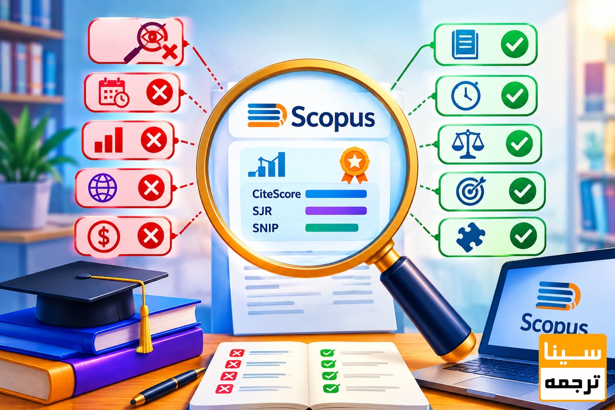 هنگام بررسی امتیازات مجلات اسکوپوس چه اشتباهاتی را نباید انجام دهیم؟