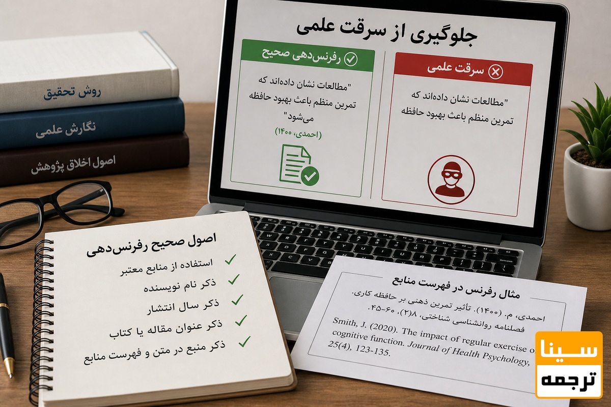 اصول صحیح رفرنسدهی