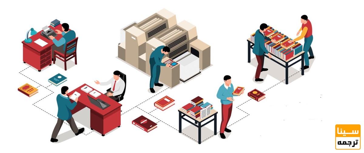  پروسه چاپ کتاب
