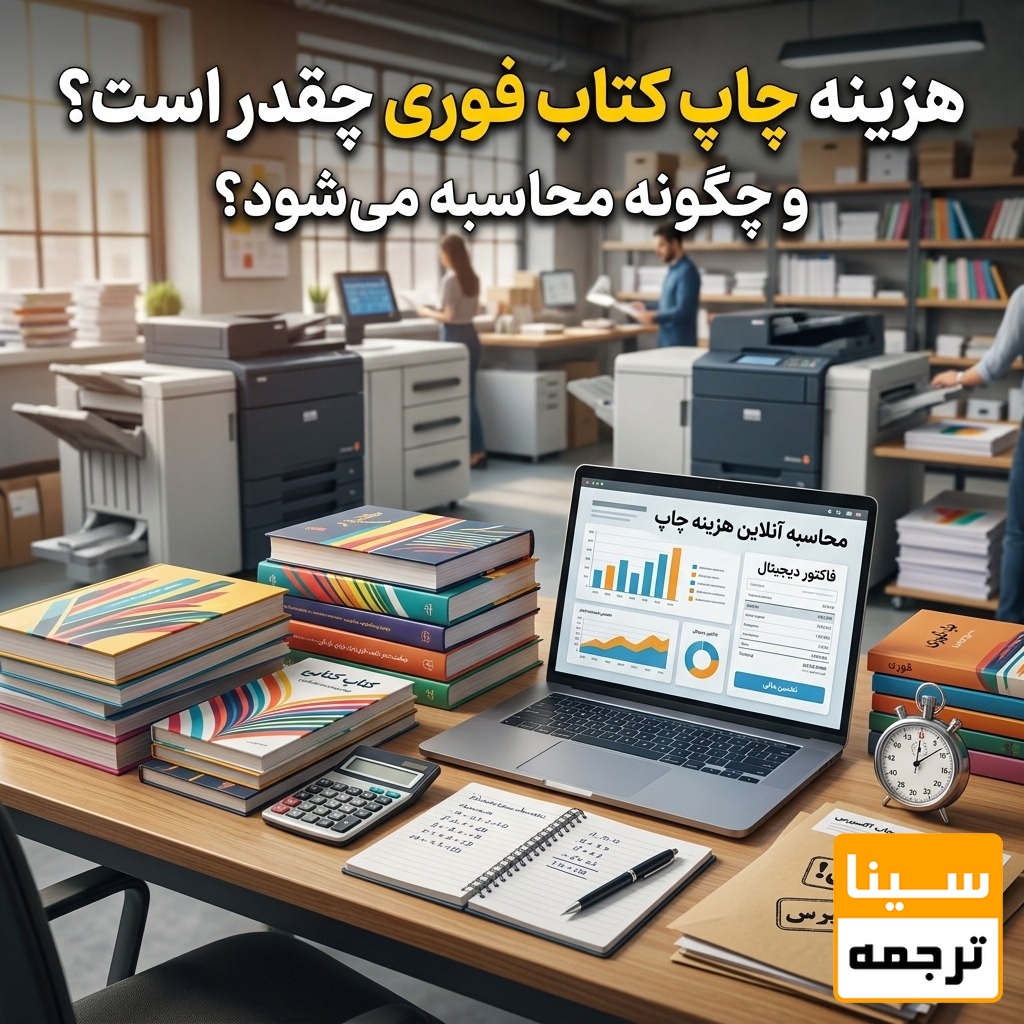 هزینه چاپ کتاب فوری چقدر است و چگونه محاسبه میشود؟