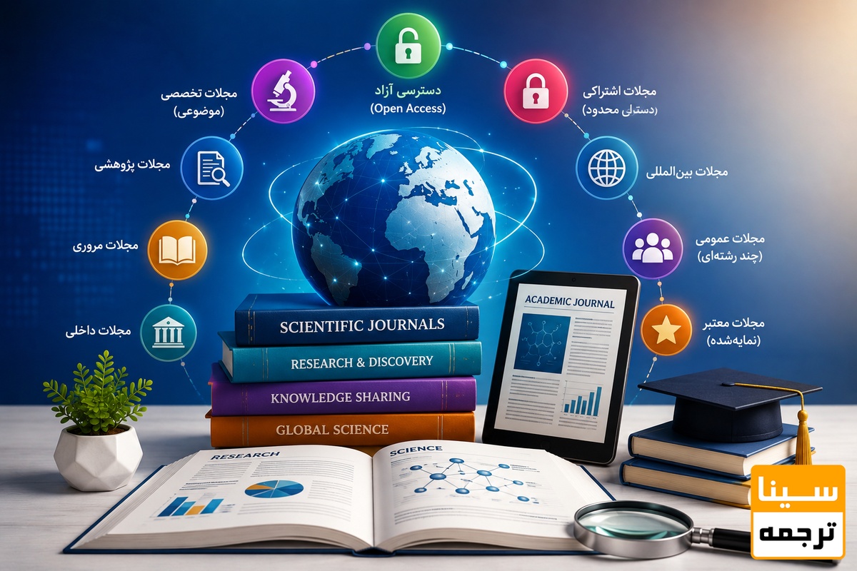 انواع مجلات علمی