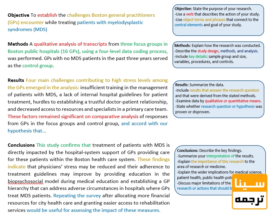  نوشتن چکیده 